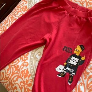 Bart Simpson Sweats